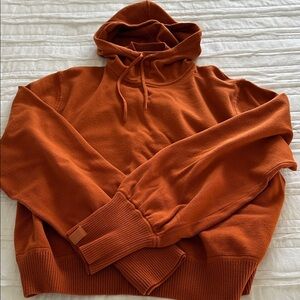 Athleta Alicia Keys Women's Vibrant Orange Sweater